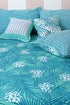 20s Cotton Cushion Cover In Foliage Print